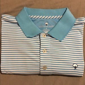Southern Shirt Co. Dawson Stripe Performance Polo